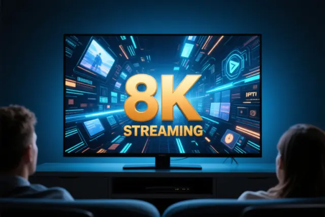 best IPTV providers for 8K streaming plus